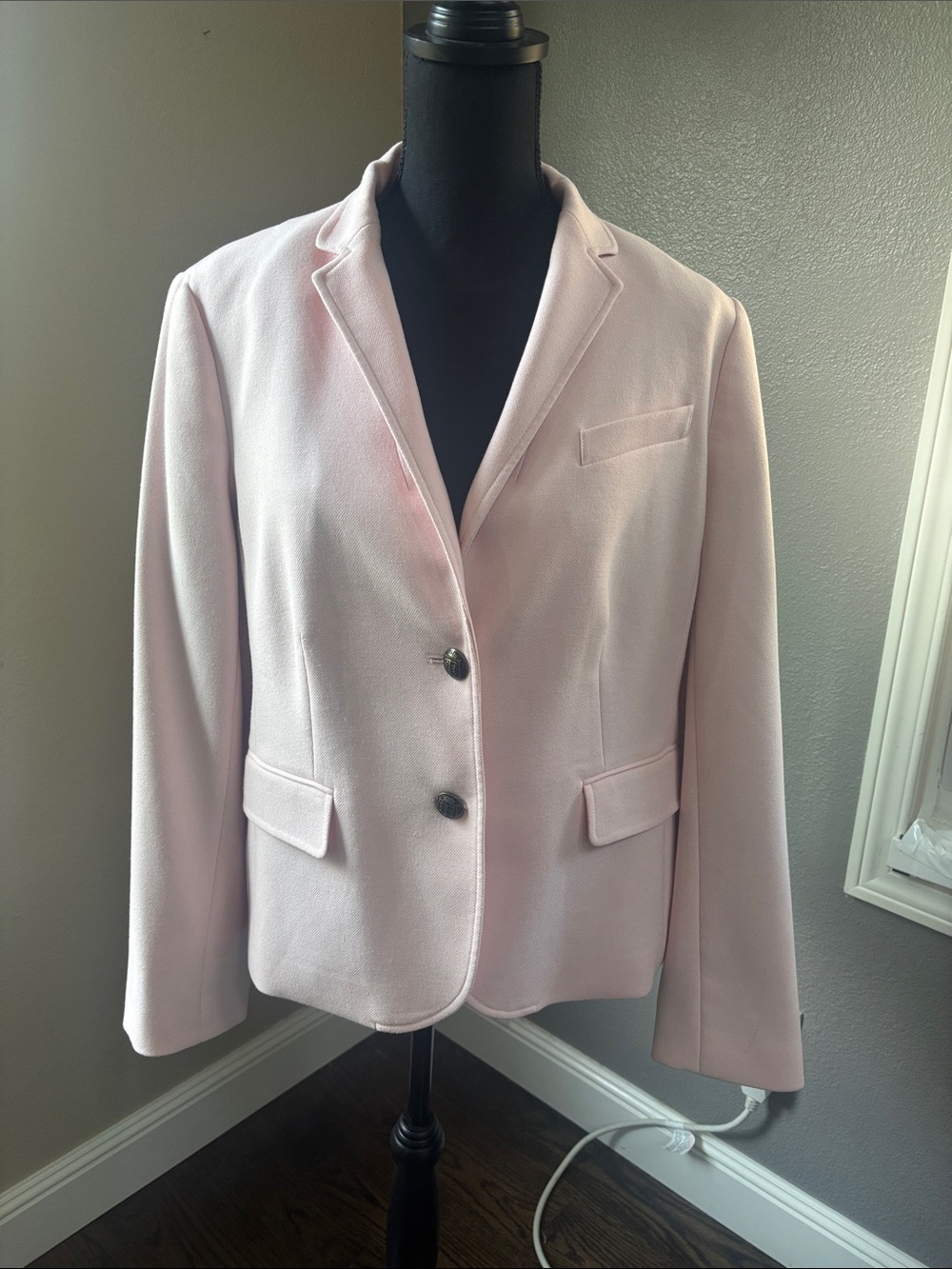 Talbots Pale Pink Women's Blazer Jacket